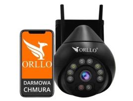 Câmera Ip Exterior Z8 Pro Wifi Rotativa Cor Nocturna 4mp Orllo