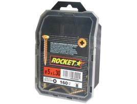 Parafuso Rocket Modelo Vynex 5x30 Mm Aço Dicromado 160 Peças