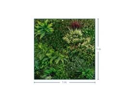 Jardim Vertical Artificial Tropical KIAUSE 1m x 1m