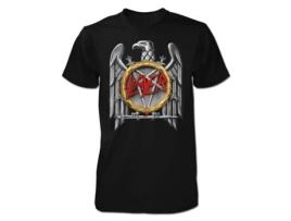 T-shirt SLAYER (L - Preto)