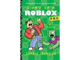 Livro Diary Of A Roblox Pro 5 Zombie Invasion De Ari Avatar (inglês)