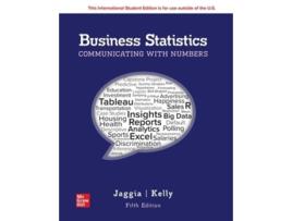 Livro Business Statistics Communicating With Numbers Ise De Sanjiv Jaggia (inglês)
