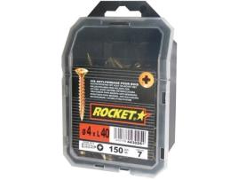 Parafuso Foguete Escareado Pozi 4x40 Mm Rocket