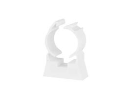 Abraçadeiras Tub-Ring Brancas Simples de 26 Mm para Tubos Multicamadas ING FIXATIONS