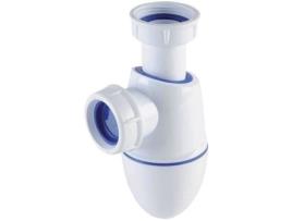 Sifão Para Pia Girpi Com Vedações Integradas Saída Ø32 Plástico Instalação Dupla