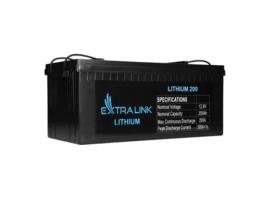 Accumulator Lifepo4 200ah 12.8v, Bms Extralink