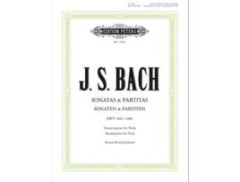 Livro Sonatas And Partitas For Violin Solo Bwv 1001-1006 De Johann Sebasti Bach (inglês)