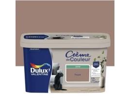 Tinta De Decoração Acabamento Creme De Cor Satin Taupe 2.5l Dulux Valentine