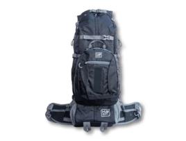 Mochila transportadora para cães Kolossus Big, grande K9 Sport Sack® preta