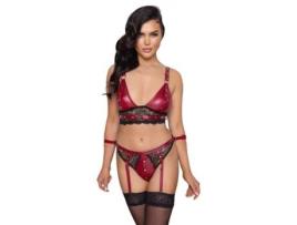 Soutien COTTELLI BONDAGE Bondage Vermelho (XL)