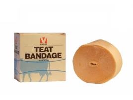 Vendaje TEAT BANDAGE 6Cm X 5M para Heridas En Ubres de Vaca