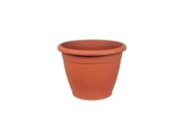 Vaso Redondo De Plástico Para Gardênia 32x27cm 509 085 Plasvidavi