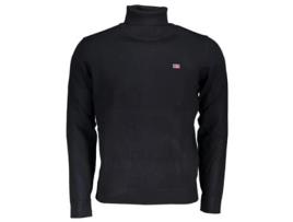NORWAY 1963 Sweater C/Gola Preta Homem 33102 L