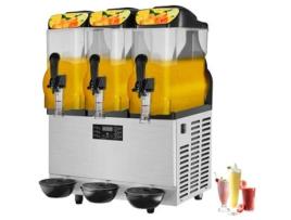 Máquina Comercial de Bebidas Congeladas Succebuy 3 X 12 L com 3 Tigelas