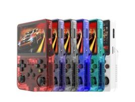 Console retrô com Bluetooth, branca, sem memória