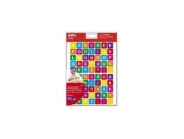 Livro Bolsa 3 Hojas Gomets Abecedario Removible De Desconocido (espanhol)