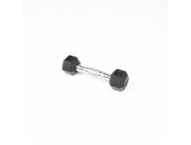 Haltere De Borracha Hexagonal 1kg (unidade)