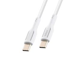 Cabo Usb C para Usb C 60w Carregamento Rápido Branco Inkax