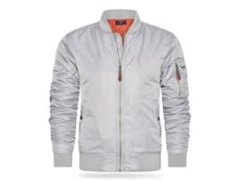 Casaco de Homem CAPPUCCINO ITALIA Navy Seal Grijs Poliéster Cinzento (L)