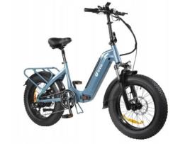 Bicicleta Elétrica Dobrável DYU Ff500 14Ah 32Km/H 48V 500W 80Km Roda de Alumínio 20 Azul