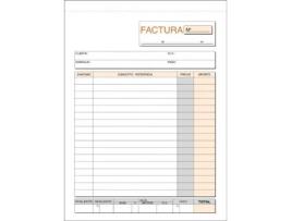 Livro Paq/10 Talonario De Facturas Con I.g.i.c. 1/4 Natural Duplicado Autocopiativo De Desconocido (espanhol)