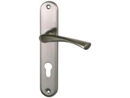 Conjunto De Alças Metálicas De Alumínio Mate Níquel Cyl 195mm Alpertec