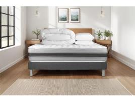 Estrado Completo Ripas Vitalspring Vitalit Espuma Com Memória Cinzento (140x190)