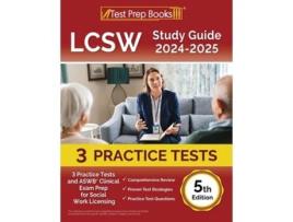 Livro LCSW Study Guide 2025-2026 3 Practice Tests and ASWB Clinical Exam Prep for Social Work Licensing 5th Edition de Lydia Morrison (Inglês)