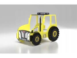 Cama Plastiko Tractor Yellow