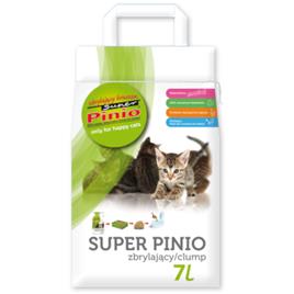 Areia para gatos Super Pinio Natural - 7 litros (aprox. 2,5 kg)