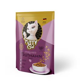 Kitty Cat Sterilised com peru - Pack económico: 2 x 800 g