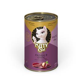 Kitty Cat Adult Pate 6 x 400 g - Faisão e pato 6 x 400g