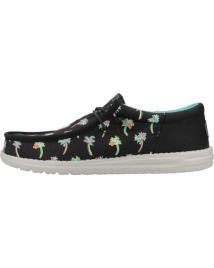 Sapatos de Homem HEY DUDE INFORMALES HOMBRE MODELO WALLY FUNK PARTY PALM COLOR NEGRO B BLKMLT