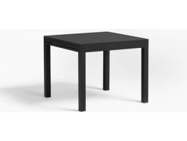Mesa de Jardim Extensível  Starmi (Cinzento - Alumínio - 76 x 90 - 180 x 90 cm)