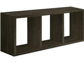 Prateleira  Tristano (Carvalho Escuro - MDF - 70x30x15.5 cm)
