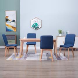 Cadeira  248917 (Azul - 46 x 59 x 93 cm - Tecido)