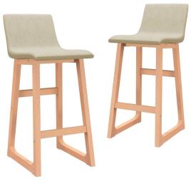Banco de Bar  289399 (Bege - 38 x 45 x 85 cm - Tecido)