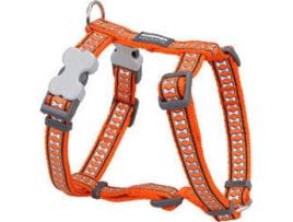 Peitoral para Cães  One Touch Refletor Laranja (2 x 37-61 cm)