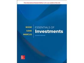 Livro Essentials Of Investments 11E de Bodie (Inglês)