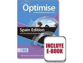 Livro Optimise B2 Exam Bklt Sb Premium Pk de VVAA (Inglês)