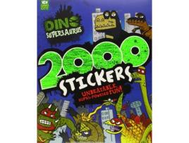 Livro Dino Supersaurus.(200 Stickers) de VVAA (Inglês)