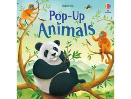 Livro Pop-Up Animals de Anna Milbourne (Inglês)