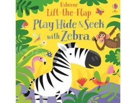 Livro Play Hide And Seek With Zebra de Sam Taplin (Inglês)