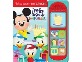 Livro Feliz Fiesta De Cumpleaños 7B Lsb de Disney Princesas (Espanhol)