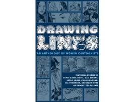 Livro Drawing Lines: An Anthology Of Women Cartoonists de Joyce Carol Oates, Colleen Coover, Trina Robbins, Gail Simone e Roberta Gregory (Inglês)