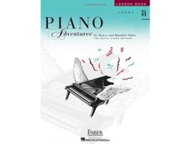 Livro Piano Adventures Level A3 Lesson Book de VVAA (Inglês)