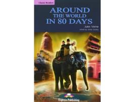 Livro Around World 80 Days+Cd de Julio Verne (Inglês)