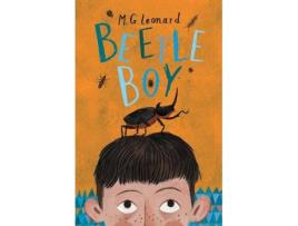 Livro Beetle Boy de M G Leonard (Inglês)