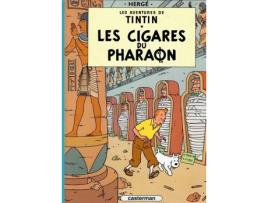 Livro Cigares Du Pharaon de Hergé (Espanhol)