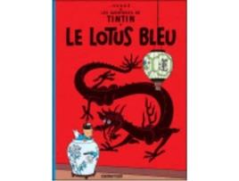 Livro Tintin 5/ Le Lotus Bleu de Herge (Espanhol)